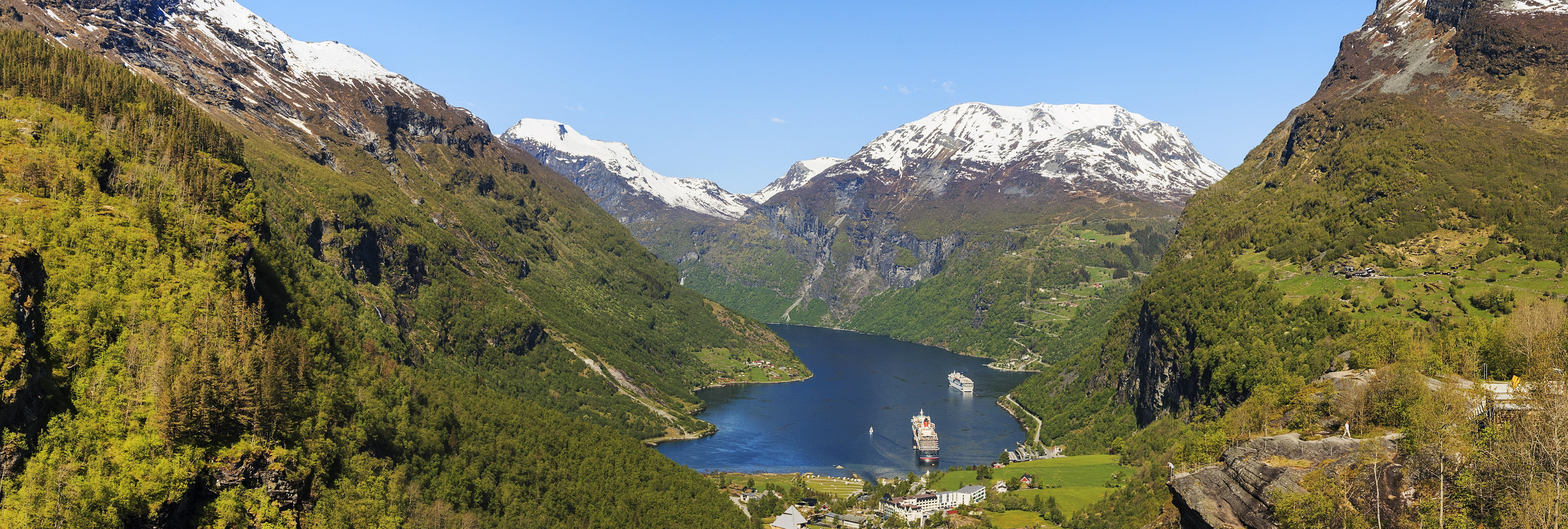 Geiranger Fjord Norwegen