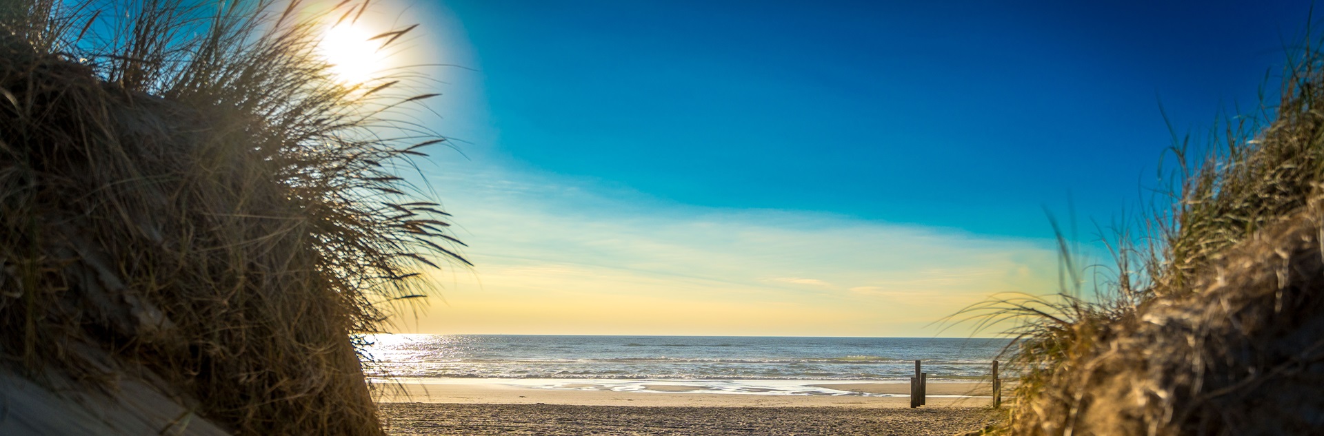 Sonnenuntergang am Strand